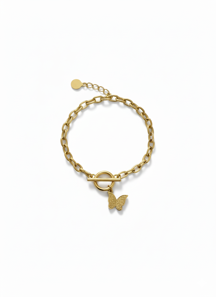 Butterfly Chain Bracelet