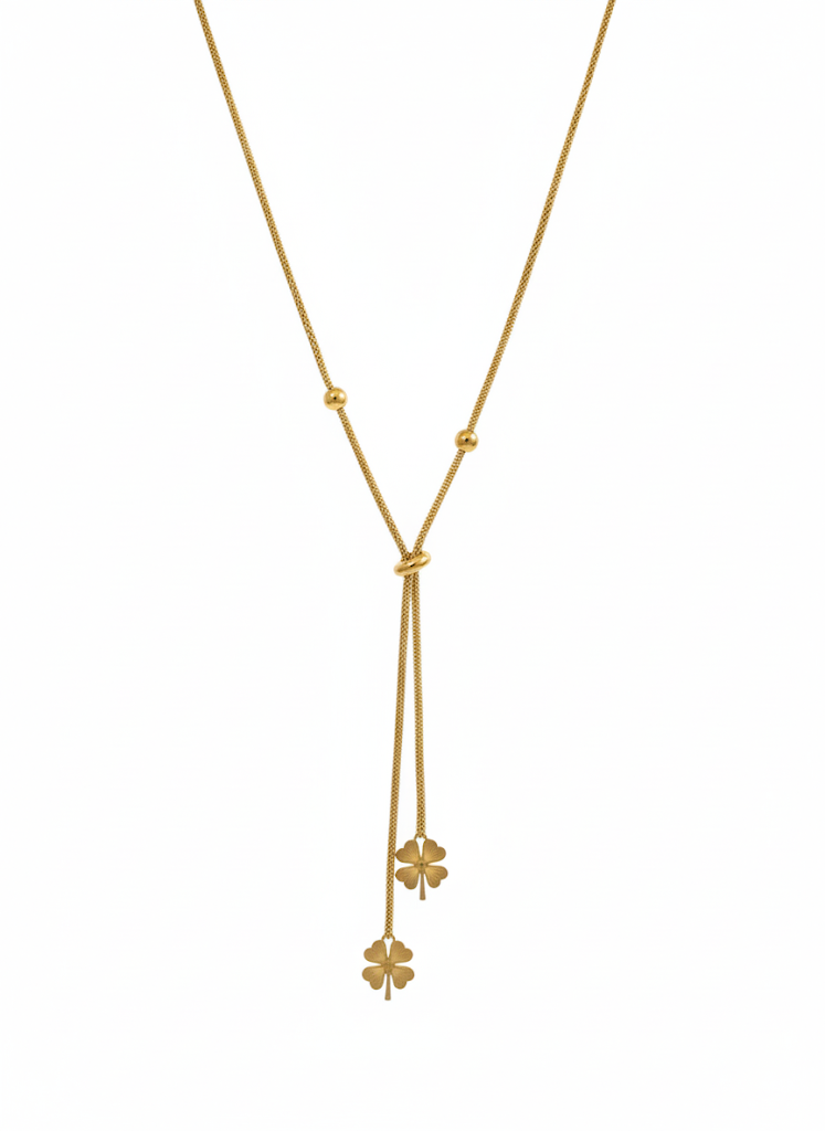 Adjustable Chain with Flower Hanging