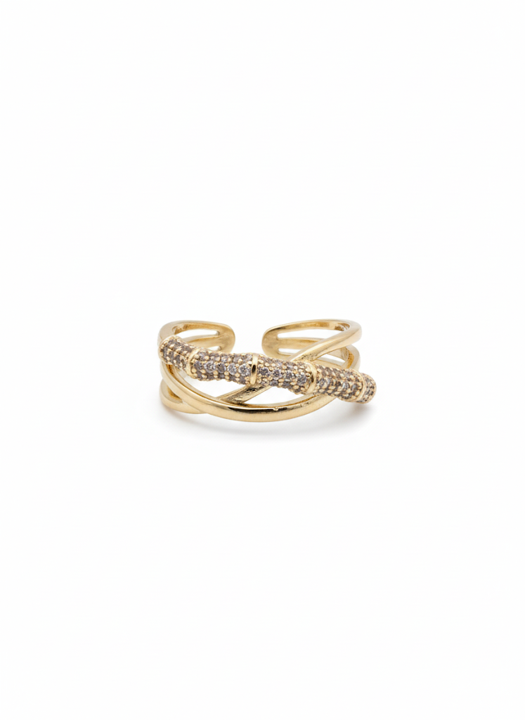 Crisscross Adjustable Ring