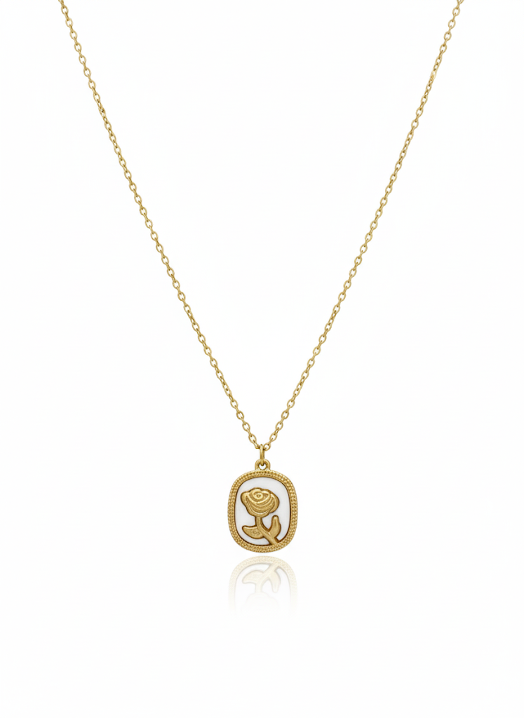 Rose Square neck chain