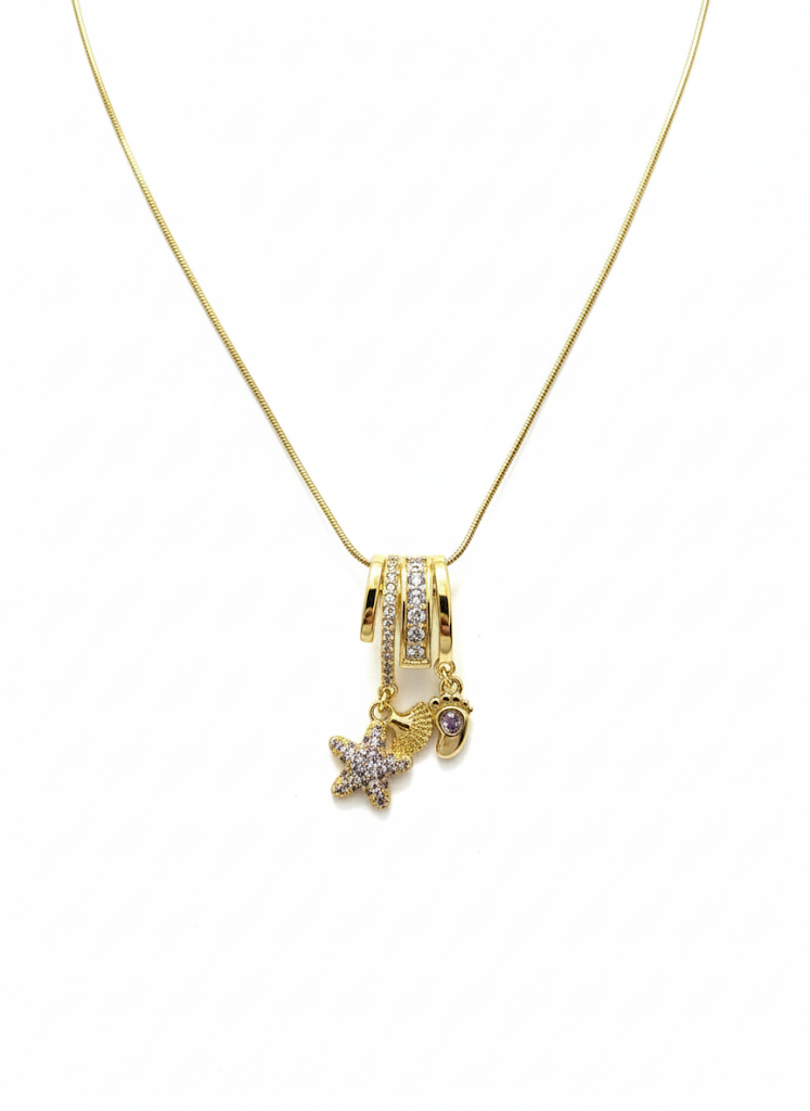 Starfish Baby toe Necklace