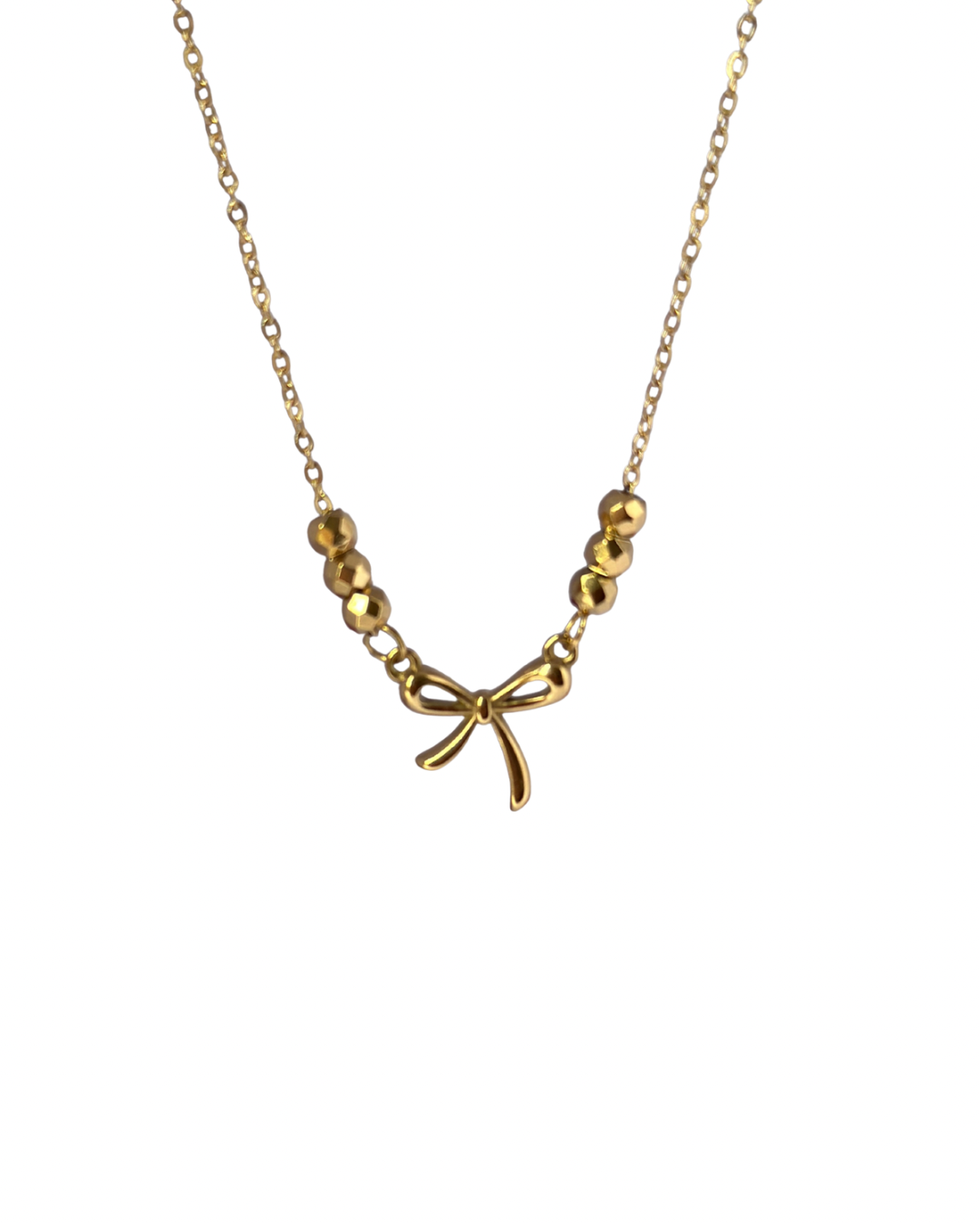 Bow Necklace