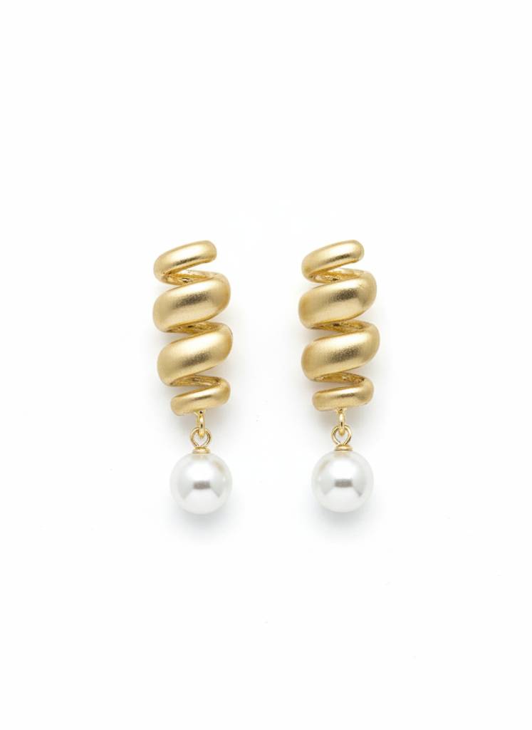 Spring Pearl Earrings