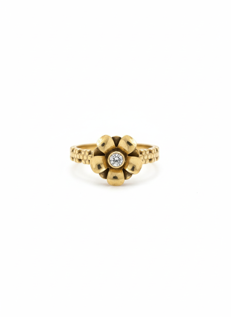 Flower Adjustable Ring