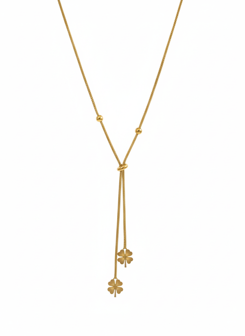 Adjustable Chain with Flower Hanging