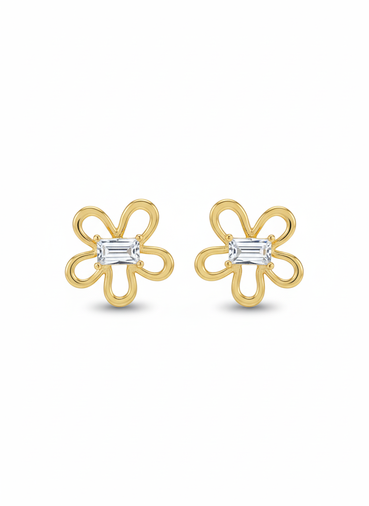 Golden Bloom Earrings