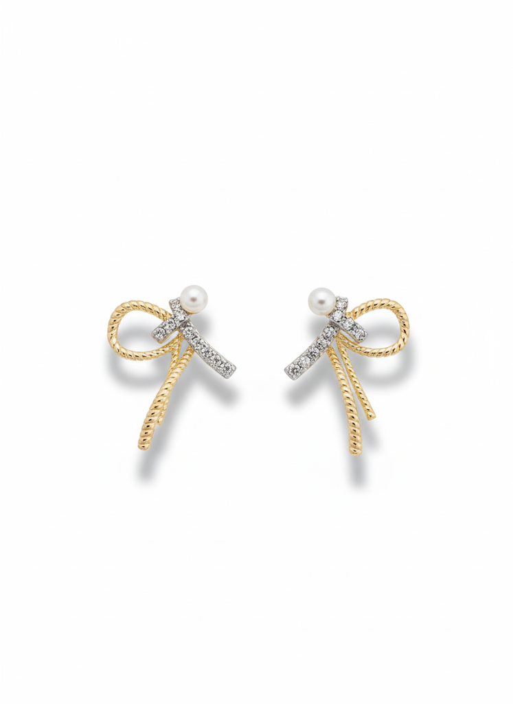 Pearl Knot Earrings